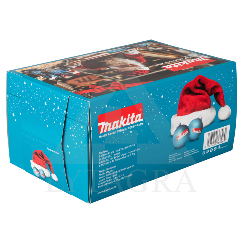 Advento kalendorius 2025 MAKITA P-84816