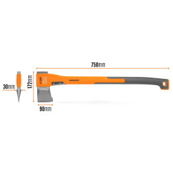 Kirvis skaldymui XL dydis Daewoo DWX 2000S