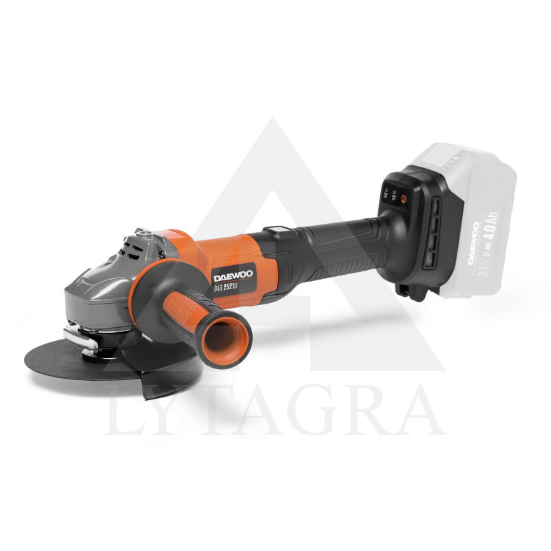 Akumuliatorinis kampinis šlifuoklis DAEWOO DAG 2521Li 21V
