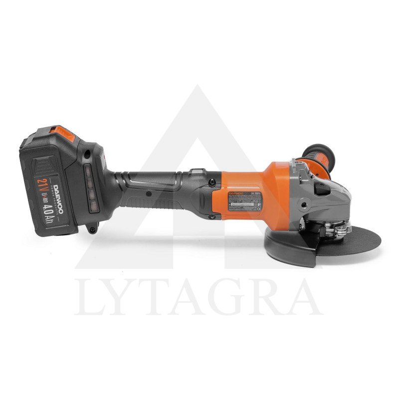 Akumuliatorinis kampinis šlifuoklis DAEWOO DAG 2521Li SET 21V