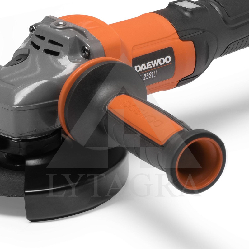 Akumuliatorinis kampinis šlifuoklis DAEWOO DAG 2521Li SET 21V