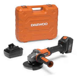 Akumuliatorinis kampinis šlifuoklis DAEWOO DAG 2521Li SET 21V