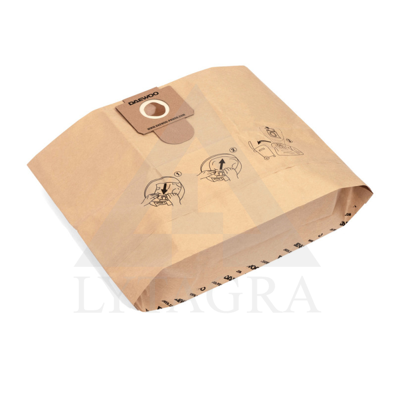 Popieriniai maišai dulkėms DAEWOO DAVC 60PB 3vnt