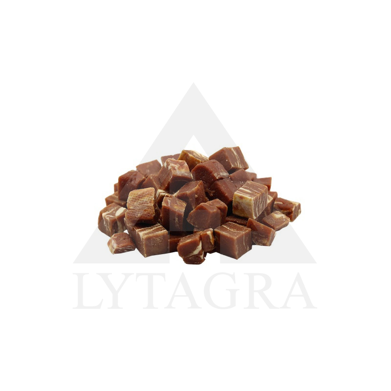 BUBU PETS Skanėstai šunims minkšti triušienos ir menkės kubeliai 500 g