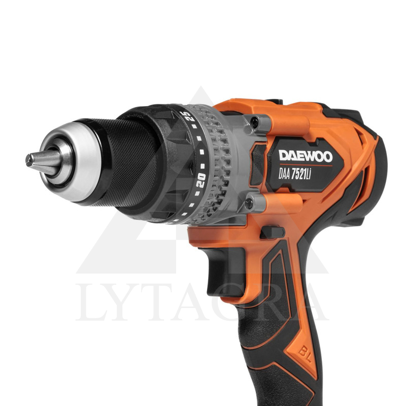 Akumuliatorinis smūginis gręžtuvas Daewoo DAA  7521Li