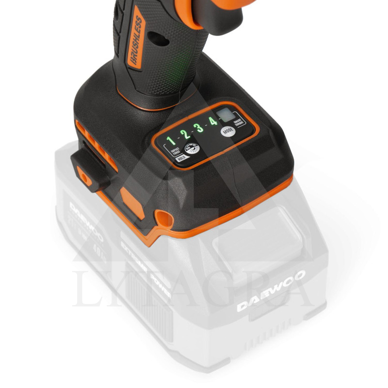 Akumuliatorinis veržliasukis 1/2" Daewoo DAX 6021Li