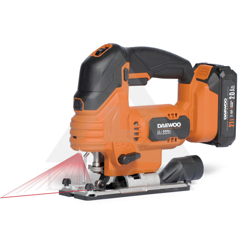 Akumuliatorinis siaurapjūklis Daewoo DAJ 2221Li SET