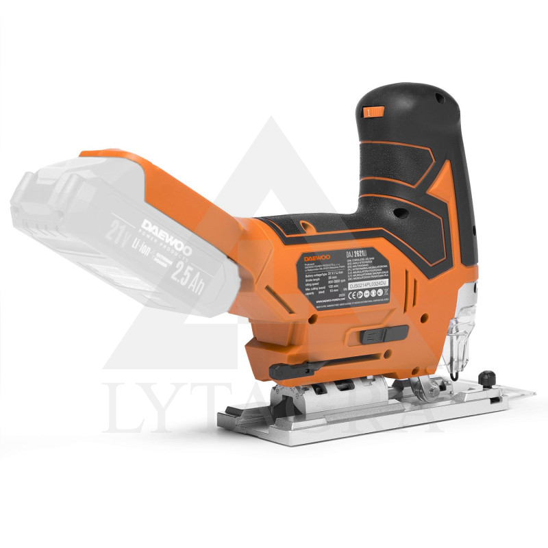 Akumuliatorinis siaurapjūklis Daewoo DAJ 2621Li