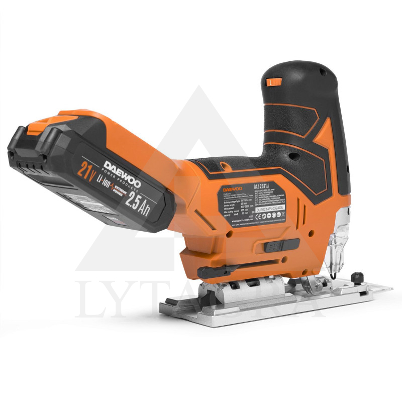 Akumuliatorinis siaurapjūklis Daewoo DAJ 2621Li SET