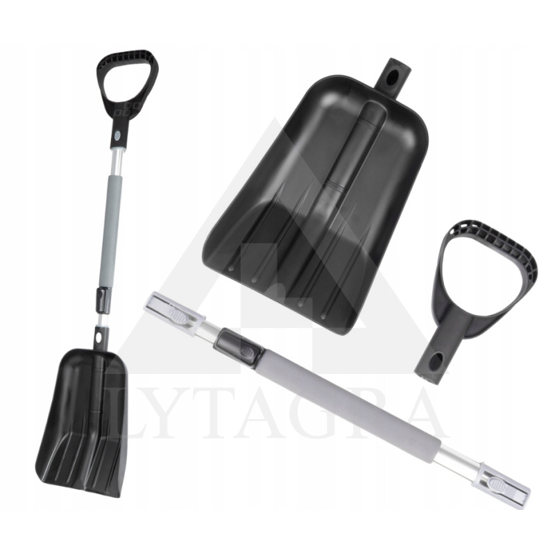 Teleskopinis sniego kastuvas 103-131 cm