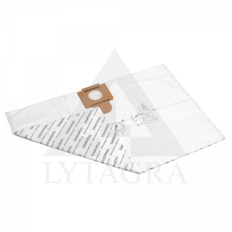 Dulkių surinkimo maišelis iš sintetinio pluošto DAEWOO DAVC 60TB 3vnt