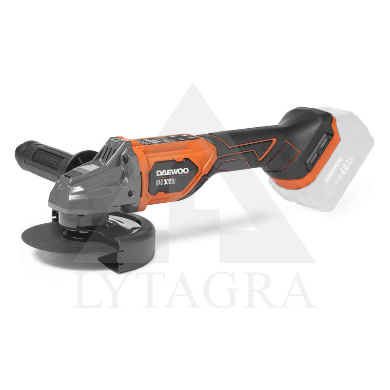 Akumuliatorinis kampinis šlifuoklis DAEWOO DAG 3021Li (DAG3021Li) 21V Li-ion