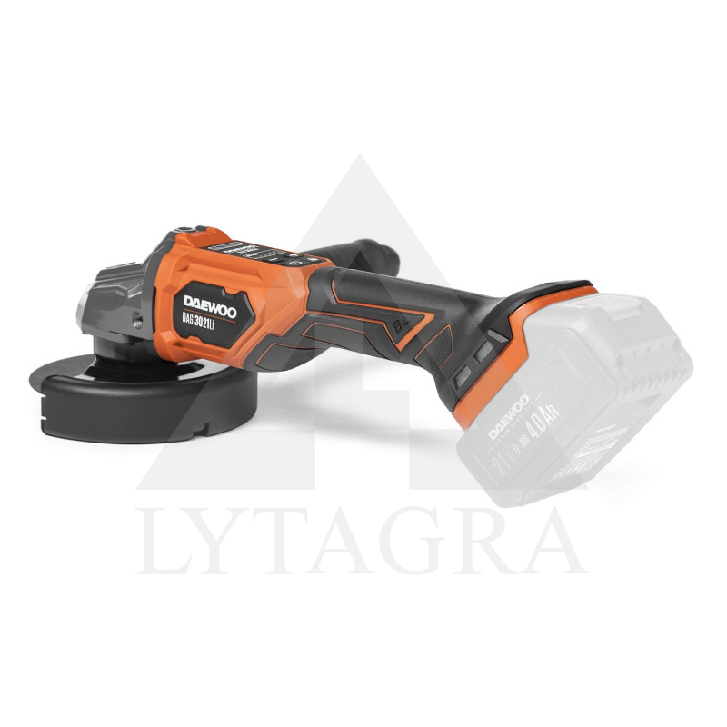 Akumuliatorinis kampinis šlifuoklis DAEWOO DAG 3021Li (DAG3021Li) 21V Li-ion