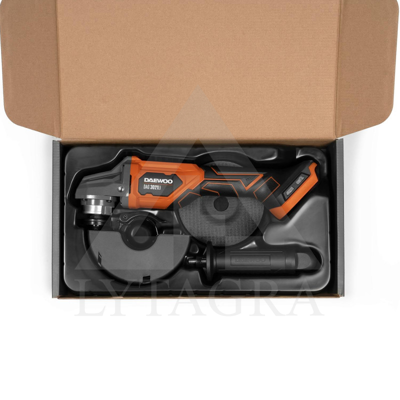 Akumuliatorinis kampinis šlifuoklis DAEWOO DAG 3021Li (DAG3021Li) 21V Li-ion