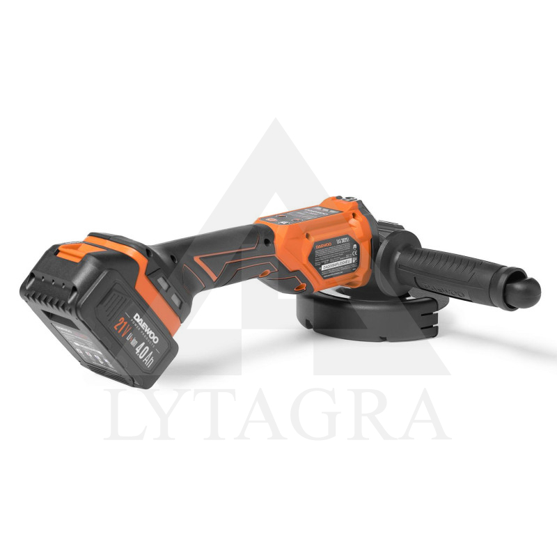 Akumuliatorinis kampinis šlifuoklis DAEWOO DAG 3021Li SET (DAG3021Li SET) 21V