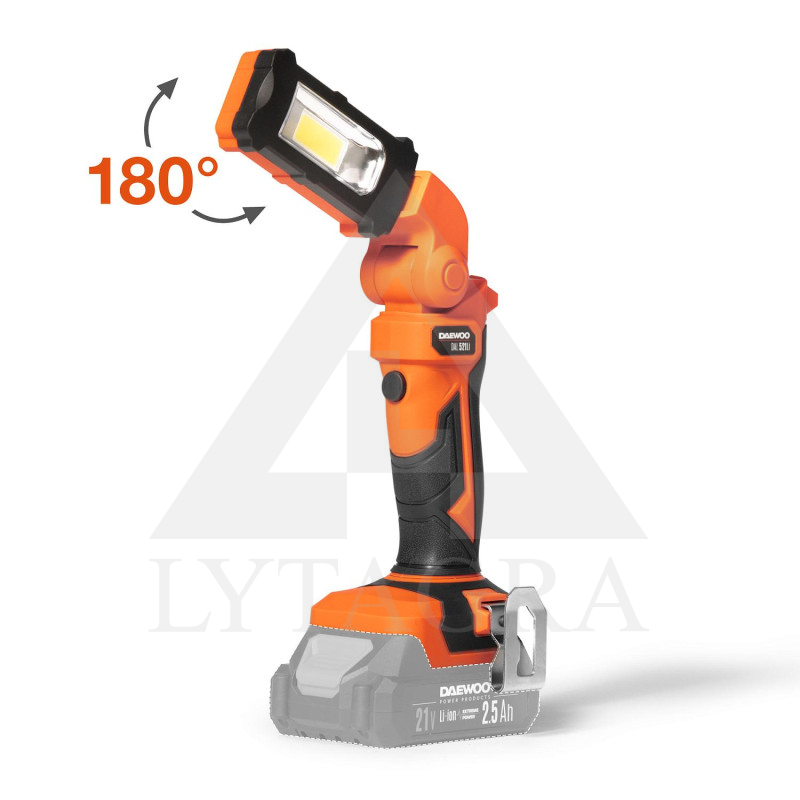 Akumuliatorinis LED prožektorius DAEWOO DAL 521Li (DAL521Li) 21V