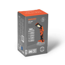 Akumuliatorinis LED prožektorius DAEWOO DAL 521Li (DAL521Li) 21V