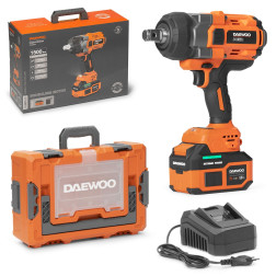 Akumuliatorinis veržliasukis 3/4" Daewoo DAX 8021Li SET