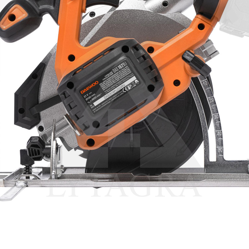 Akumuliatorinis diskinis pjūklas DAEWOO DAS 1621Li (DAS1621Li) 21V