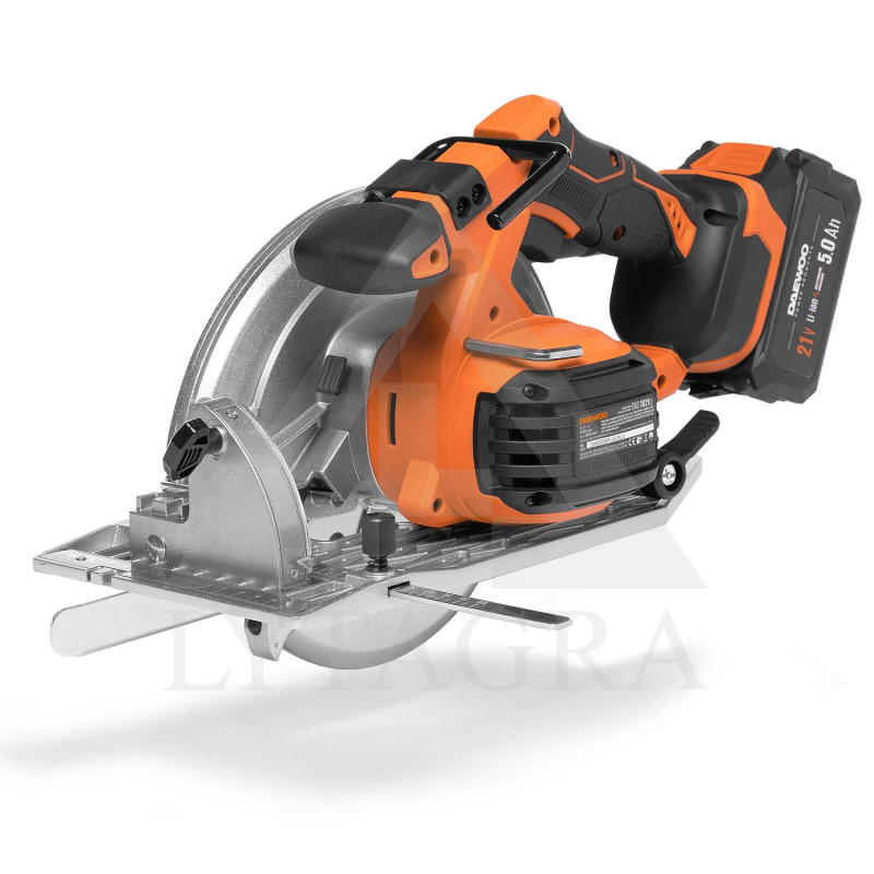 Akumuliatorinis diskinis pjūklas DAEWOO DAS 1821Li SET (DAS1821Li SET) 21V