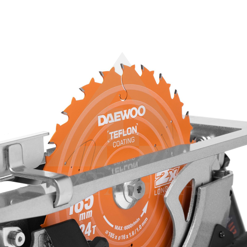 Akumuliatorinis diskinis pjūklas DAEWOO DAS 1821Li SET (DAS1821Li SET) 21V