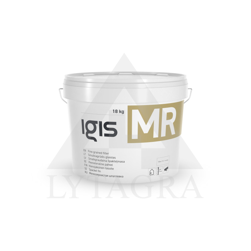 Smulkiagrūdis glaistas IGIS MR 18 kg.