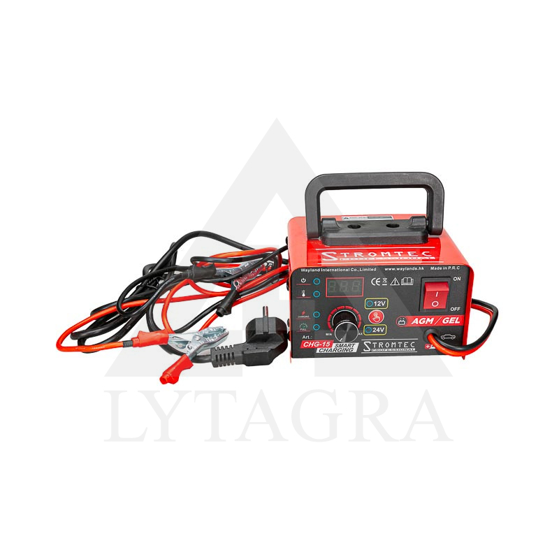 Akumuliatorių įkroviklis Stromtec SMART-150 12-24V