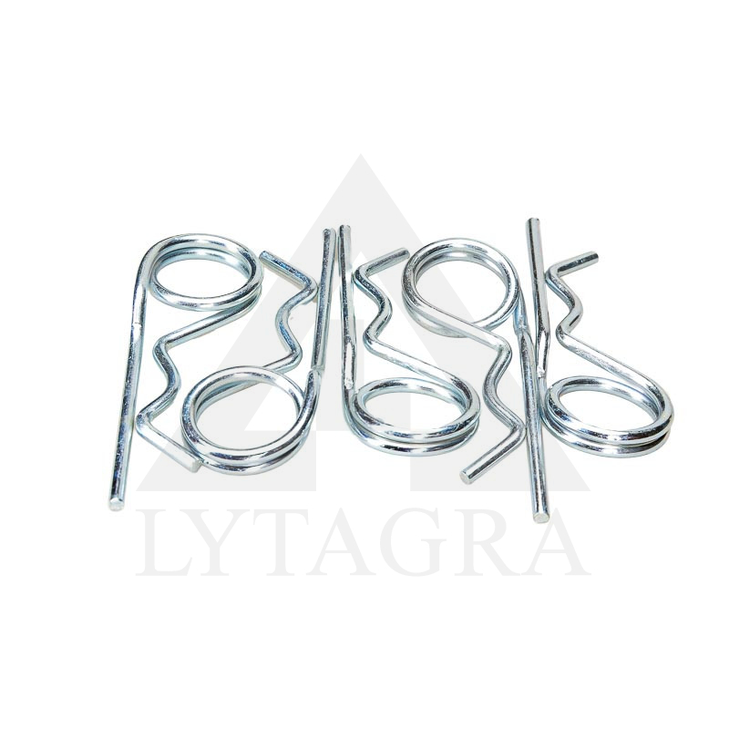 Dvigubas R spaustukas 3x76 mm