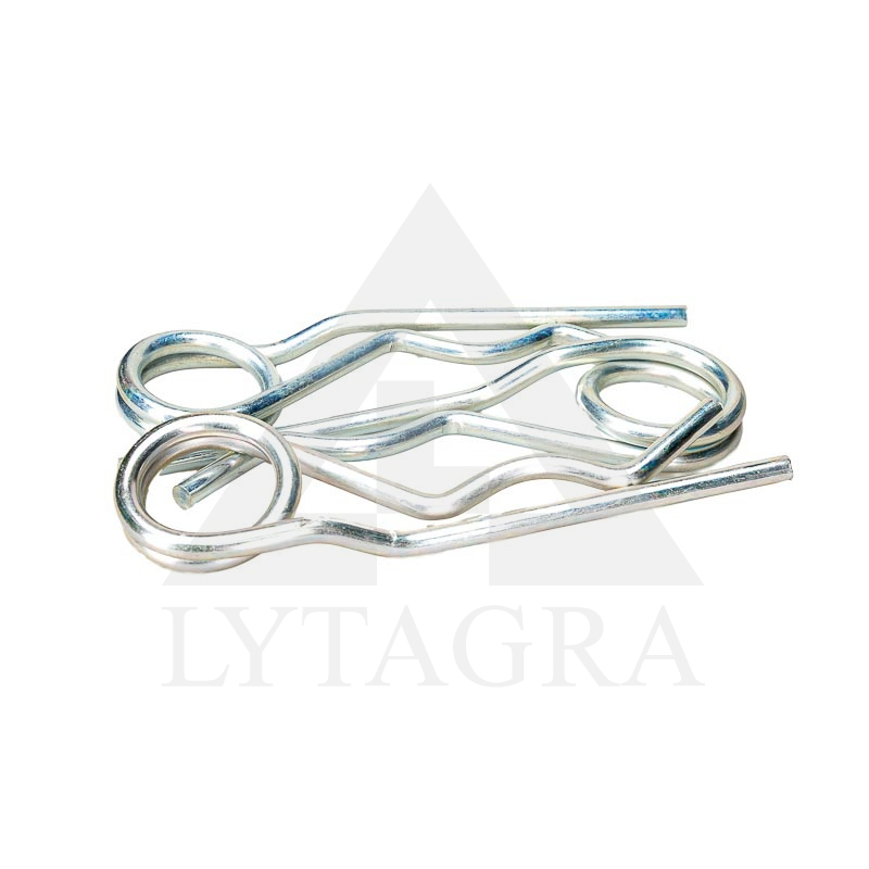 Dvigubas R spaustukas 6x150mm 5 vnt