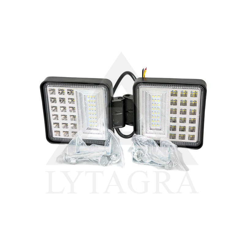 LED darbinių žibintų komplektas 14,4w