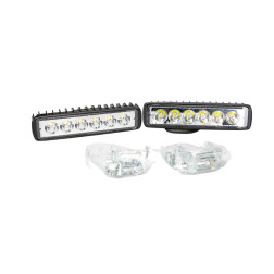 LED darbinių žibintų komlektas 18w