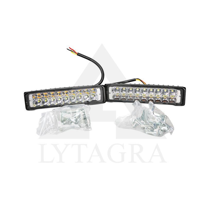 LED darbinių žibintų komplektas 12v 18w