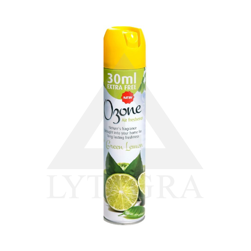 Oro gaiviklis OZONE GREEN LEMON žalioji citrina 300 ml.