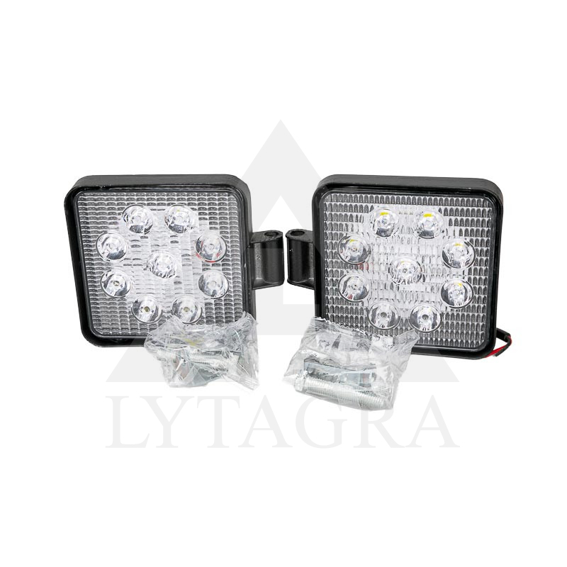 LED darbinių žibintų komplektas 12v 27w