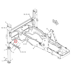 Slydimo plokštė Caterpillar 2151234