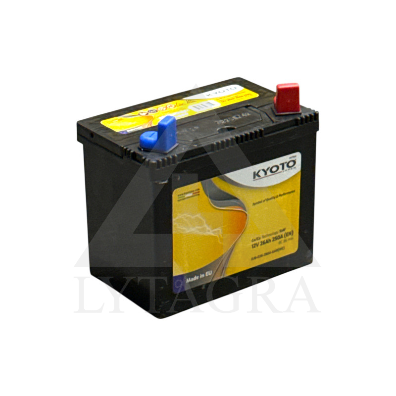 Akumuliatorius KYOTO 12V 26Ah 250A R+