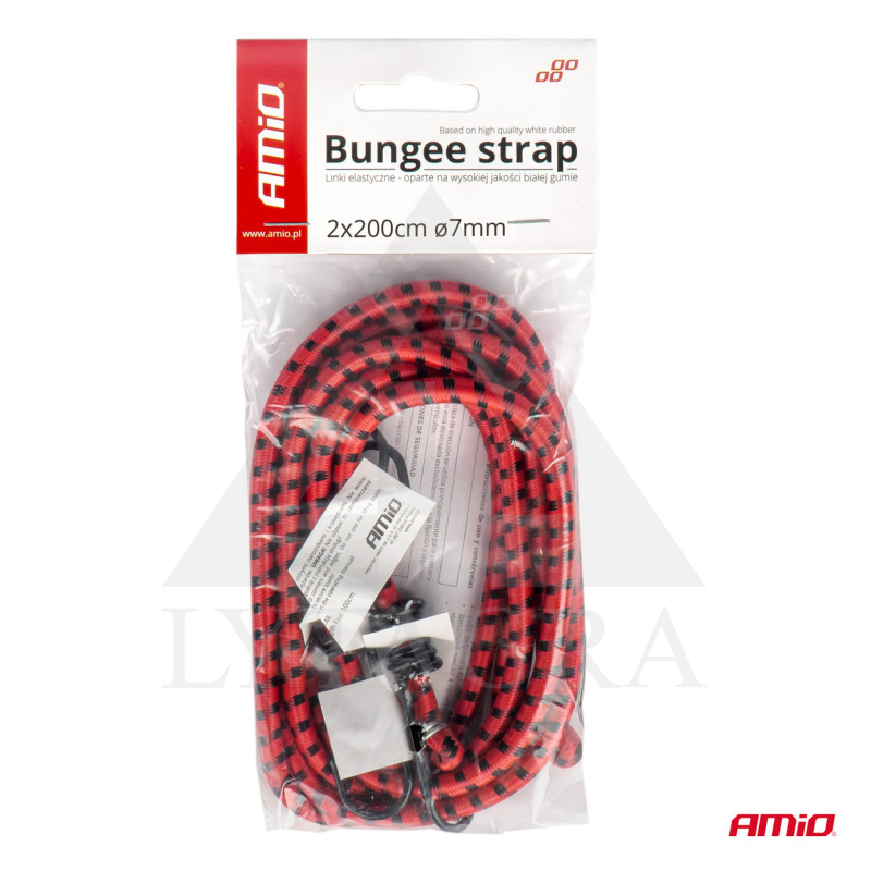 ELASTIGOS VIRVĖS 7 MM,2X200CM BSTRAP-06