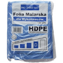 Apsidengimo plėvelė melsva 4m x 5m