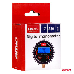 SKAITMENINIS MANOMETRAS SU GUMA 17 BAR