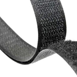 Kontaktinė juosta 50 mm švelni juoda