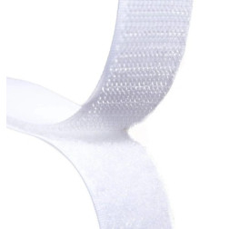 Kontaktinė juosta 20mm švelni balta