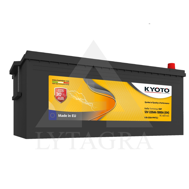 Akumuliatorius KYOTO 12 V 225 Ah 1300 A L+
