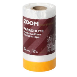 Polietileninė uždanga ZOOM su PRECISION juosta, 550 mm x 20 m