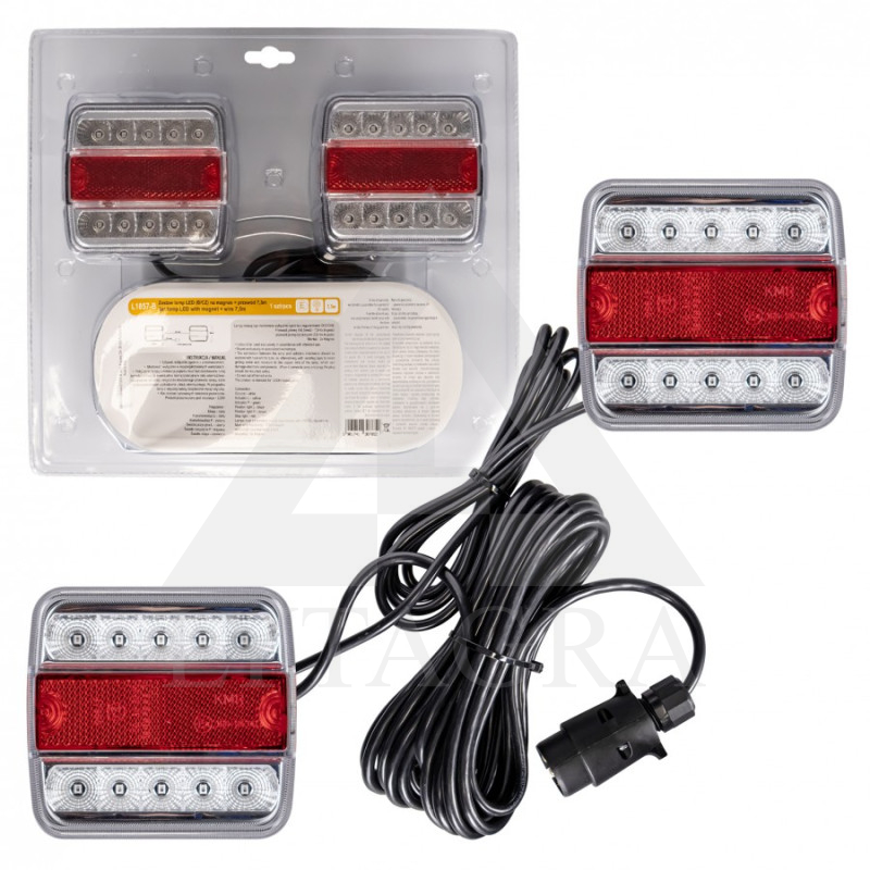 Led galinių žibintų komplektas L1857-b