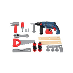 Žaislinis gręžimo rinkinys su priedais dėkle M315.004