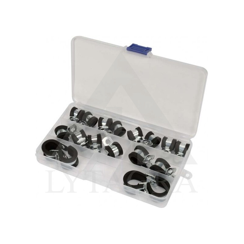 YT-067833 UŽSPAUSTUKAI CINK.PL.GUMUOTI 6-16MM 18VN