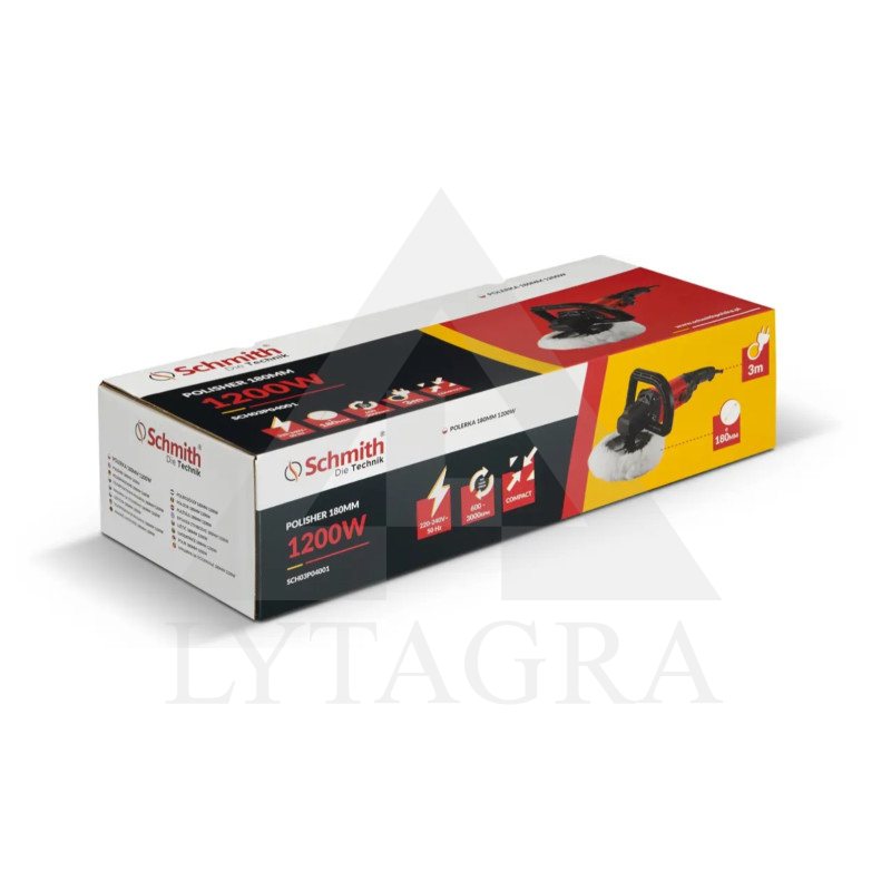 Poliravimo mašina Schmith SCH03P04001 1200W 180 mm