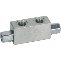 Dvipusė hidraulinė spyna V0070 VBPDE 1/2