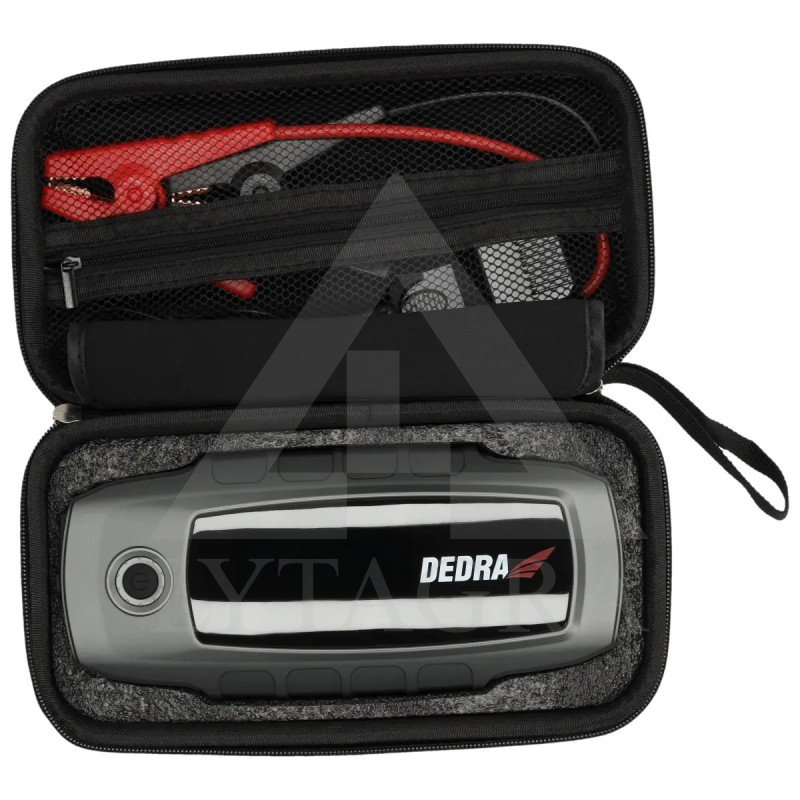 Išorinė baterija su variklio paleidimo funkcija  Dedra DEPP1600 16000mah LCD