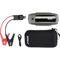 Išorinė baterija su variklio paleidimo funkcija  Dedra DEPP1600 16000mah LCD